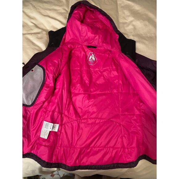 Eddie Bauer Whittaker first ascent mountaineering primaloft purple jacket medium - Picture 6 of 8